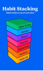 habit stacking. healthy habits