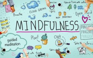 Being mindful. Not just meditation